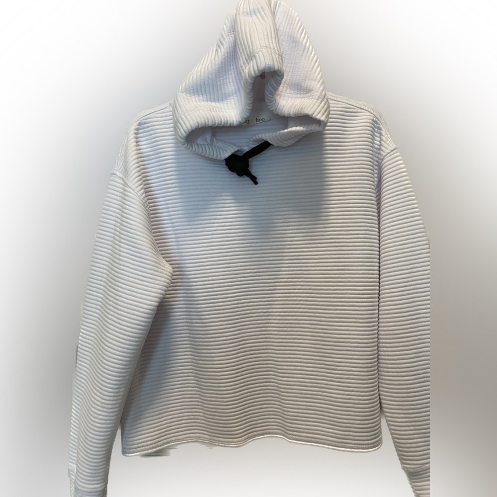 White hoodie